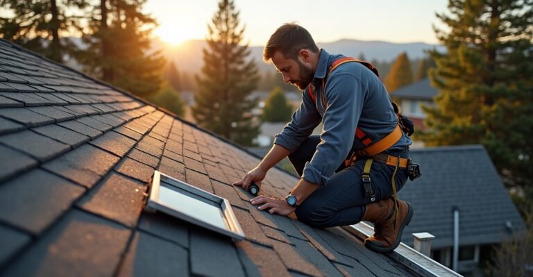 roof inspection process