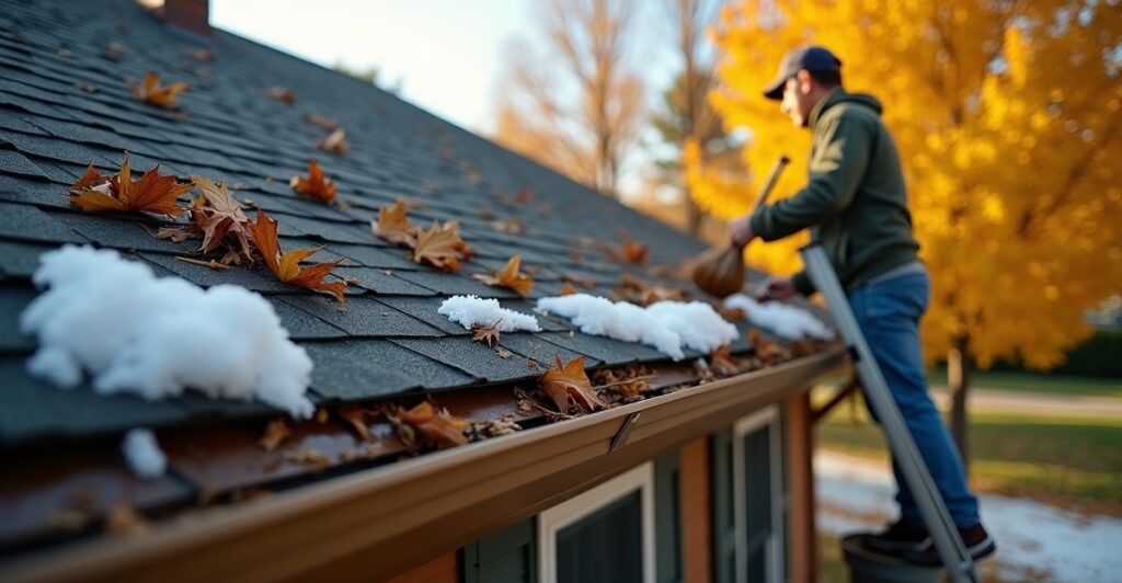 roof and gutter maintenance