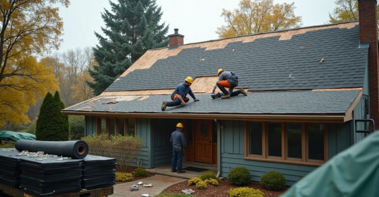 roof tear off process