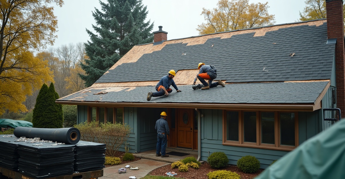 roof tear off process