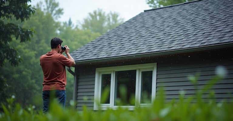 signs of hail damage on roof